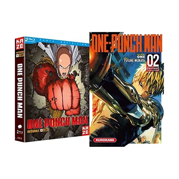 One Punch Man-Intégrale + 6 OAV [Blu-Ray] & One-punch Man 2: Le Secret De La Puissance