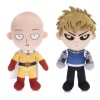 UKToyworld One Punch Man Saitama Genos Peluche Douce Saitama Genos 30,5 cm Saitama 