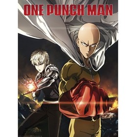 ABYSTYLE - ONE PUNCH MAN - Poster Saitama & Genos 52x38 