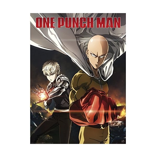 ABYSTYLE - ONE PUNCH MAN - Poster Saitama & Genos 52x38 