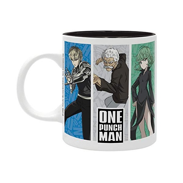 ABYSTYLE - One Punch Man - Mug - 320 ml - Saitama & Héros Classe S