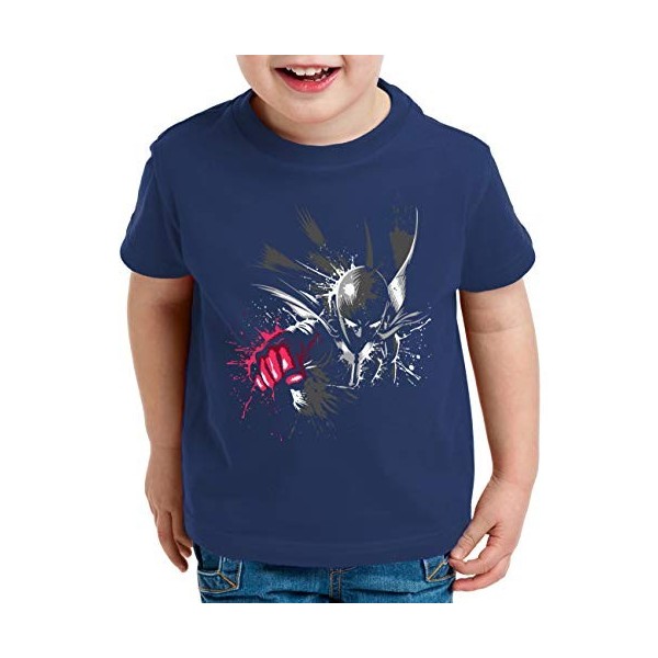 Sait Fly Saitama Camiseta pour Enfants Saitama Punch One Anime Manga, Kinder T-Shirt Größe:152-164 12-14 Ans , Kinder Farben
