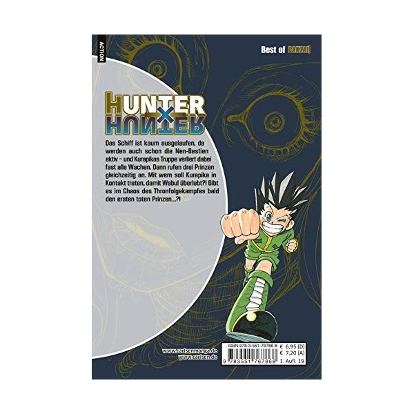 Hunter X Hunter 35: actionreiche und mysteriöse Abenteuer auf dem Weg zur Legende
