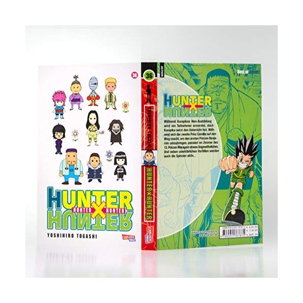 Hunter X Hunter 36: actionreiche und mysteriöse Abenteuer auf dem Weg zur Legende