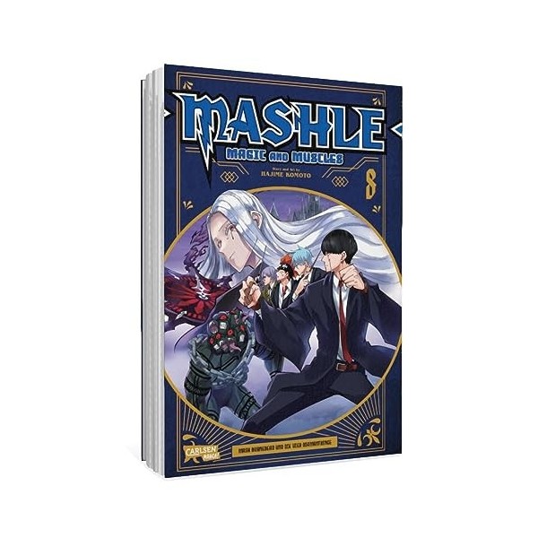 Mashle: Magic and Muscles 8: Witzige und verrückte Fantasy-Action für Fans von Magie und gestählten Muskeln!