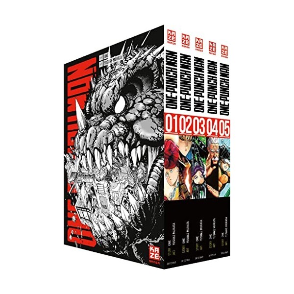ONE-PUNCH MAN - Box mit Band 1-5 -limitiert- German 