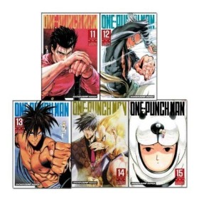 One-Punch Man Volume 11-15 Collection 5 Books Set Series 3 