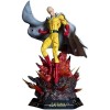 Figurines One Punch Man avec lumière Saitama Anime Figure Big Statues lourdement fait Décoration de bureau Action Figurine Or