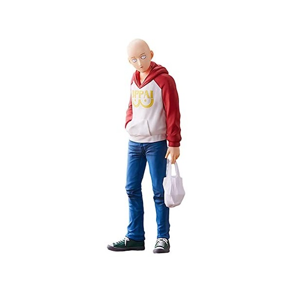 Figurine One Punch Man 18 cm Saitama en PVC 21 cm, Saitama-1 
