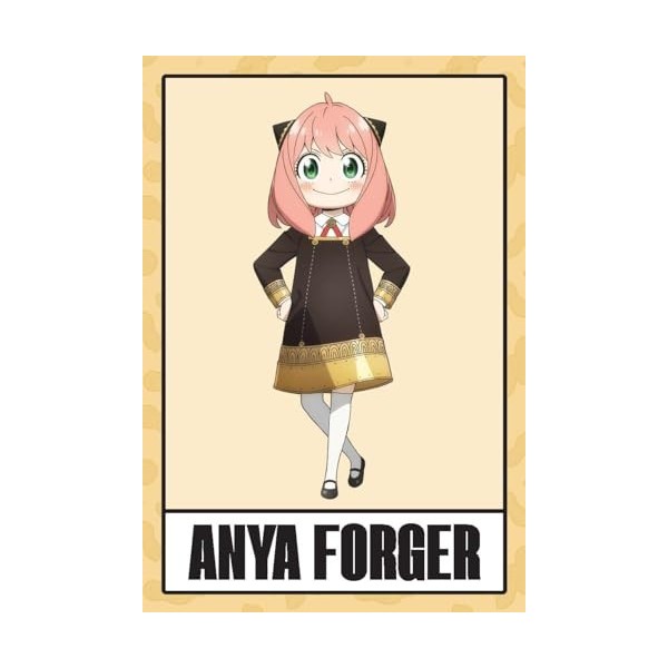 Spy x Family - Mon jeu de cartes - 2 à 5 joueurs - Jeu de cartes officiel - Tout public