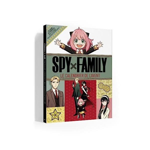 Spy x Family - Le calendrier de lavent officiel 2023 - Pour les enfants à partir de 6 ans