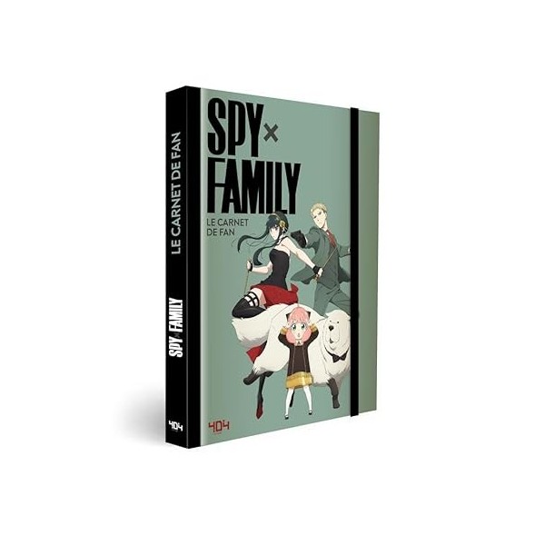 Carnet de fan Spy x Family - Un carnet officiel à remplir - À partir de 8 ans