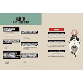 Carnet de fan Spy x Family - Un carnet officiel à remplir - À partir de 8 ans