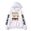 zhedu Spy X Family Hoodies Anya Forger Anime Hoodies Imprimé Sweat À Capuche Surdimensionné Hommes Femmes Style Hip-Hop Sweat