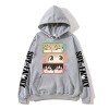 zhedu Spy X Family Hoodies Anya Forger Anime Hoodies Imprimé Sweat À Capuche Surdimensionné Hommes Femmes Style Hip-Hop Sweat