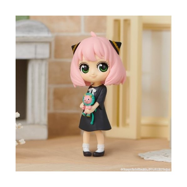 Banpresto Spy X Family - Anya Forger vers.A - Q Posket 13cm BPR19321 Noir