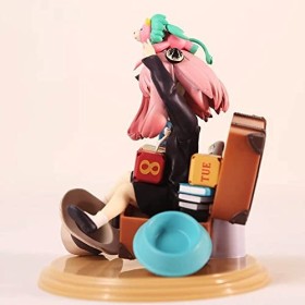 ACPUF Spy x Family Anime Figurine Action Figure Statue ModèLe Personnage Collection Cadeau, 16cm Anya Forger 