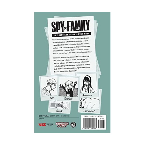 Spy x Family: The Official Guide―Eyes Only