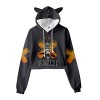 acsefire Sweat Anime Cosplay Femmes Filles Spy x Family 3D Sweat à Capuche à Manches Longues Anya Forger Pull avec Oreille de