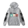 GROGG Anime Spy X Family Hoodie Manches Longues Anya Imprimé Hoodie Pullover Spy X Family Anya Kawaii Sweat - Shirt pour Adul