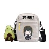 flowereyes Spy X Family Sac à bandoulière avec bandoulière réglable Anya Forger Daypack Sac fourre-tout Cartable Causal Forge