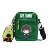 flowereyes Spy X Family Sac à bandoulière avec bandoulière réglable Anya Forger Daypack Sac fourre-tout Cartable Causal Forge