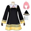 Wukesify Cosplay Anya Forger Enfant, Costume Cosplay Anya Forger, Anime Spy X Familys Cosplay Costume, Anya Forger Uniforme C