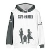 LKY STAR Spy x Family Sweats à Capuche Impression en 3D Sweatshir Langarm pour Garçons Filles Anya Loid Yor Forger Anime Cosp