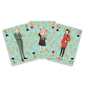 Crunchyroll - Spy x Family - 52 Cartes à Jouer - Jeu de Cartes de Poker Deck Playing Cards - Original et sous Licence