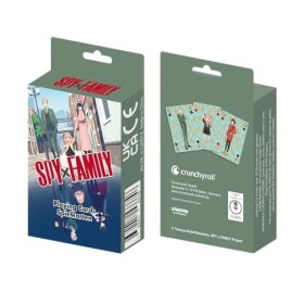 Crunchyroll - Spy x Family - 52 Cartes à Jouer - Jeu de Cartes de Poker Deck Playing Cards - Original et sous Licence