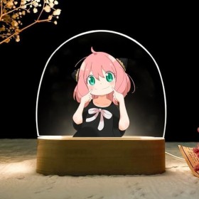 Spy x Family Spyx Family Forger Lampe Merchandising pour enfants et adultes de table de chevet - Anya Forger loid Cadeaux per