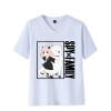 westtrend Anime Spy x Family T-Shirt Yor Forger T-Shirt col V Loid Forger Hauts à Manches Courtes de Mode Anya Forger Sweat p