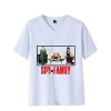 westtrend Anime Spy x Family T-Shirt Yor Forger T-Shirt col V Loid Forger Hauts à Manches Courtes de Mode Anya Forger Sweat p