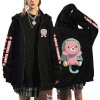 westtrend Anime Spy X Family Jumper Anya Forger Hoodies Stylish Basic Zipper Coat Forger Anya for Trend Cardigan Coat