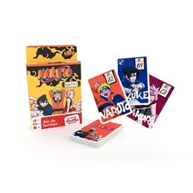 Shuffle - Jeu de Cartes Naruto - 3 en 1 - Jeu de familles - Fabriqué en France