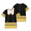 Anime T-Shirt à Manches Courtes Spy x Family Merch Tops Imprimés en 3D Garçon Fille Cosplay Tee