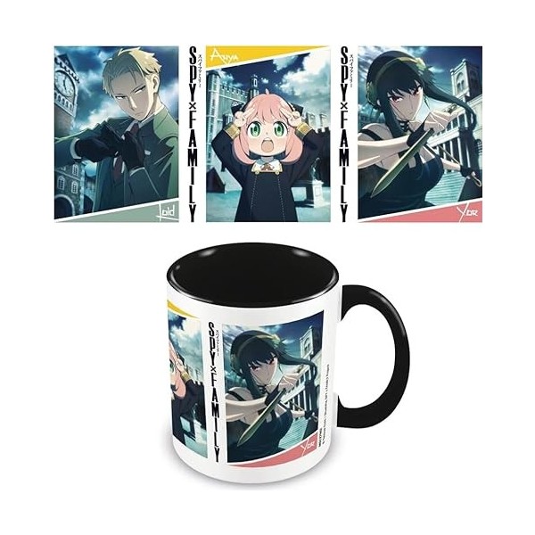 Pyramid International Spy X Family Tasse à café en céramique Motif famille Spy X 325 ml
