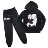 acsewater Enfants Anime Spy x Family Hoodie Pantalon Survêtements Anya Forger Sweat À Manches Longues Taille Élastique Pantal