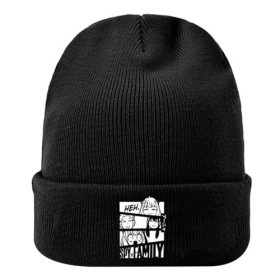 westtrend Bonnet en Maille Dessin Animé Chapeau tricoté Spy x Family Anya Forger Automne Hiver Hommes et Femmes Outdoor Chaud