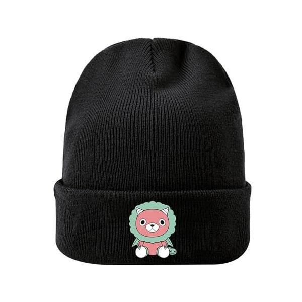 westtrend Bonnet en Maille Dessin Animé Chapeau tricoté Spy x Family Anya Forger Automne Hiver Hommes et Femmes Outdoor Chaud