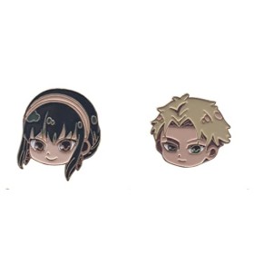 Amasukami Badge de Twilight Badge de Bond Forger Badge de Yor Forger Badge de Anya Forger,5 Unités