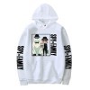 LKY STAR Anime Spy x Family Merch Unisexe Sweatshirt Anya Forger Cosplay Sweats à Capuche pour Hommes Femmes Hoody