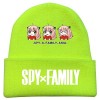 Anime Spy x Family Merch Unisex Winter Bonnets Casual Casquettes pour Hommes Femmes Imprimé Solide Chapeaux