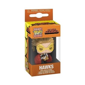 Funko Pop! Keychains: My Hero Academia MHA - Hawks - Mini-Figurine en Vinyle à Collectionner Porte-clés Fantaisie - Cadeau 