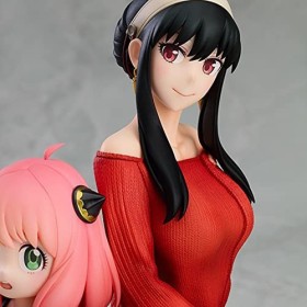 Zhongkaihua Anya Forger Figurine Yor Forger en PVC 14 cm Figurine assise Modèle Statue Collection Ornements Cadeau