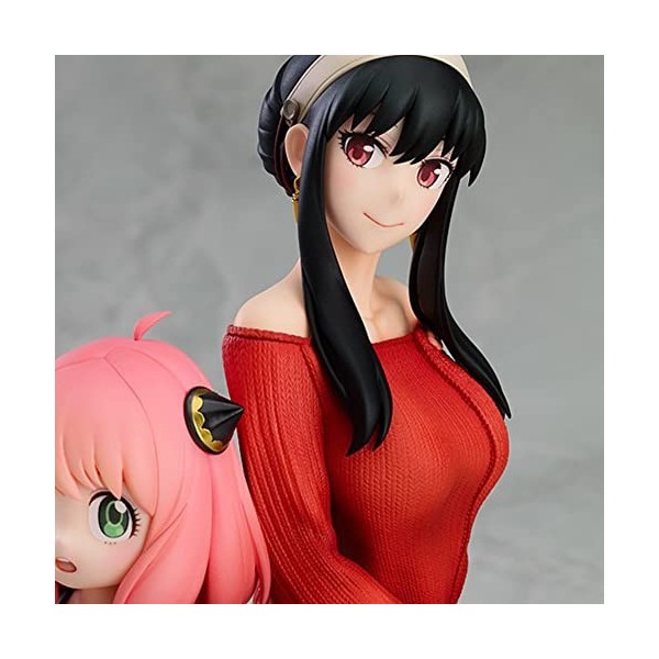 Zhongkaihua Anya Forger Figurine Yor Forger en PVC 14 cm Figurine assise Modèle Statue Collection Ornements Cadeau