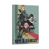 VZRSQZK Poster japonais Spy X Family - Peinture décorative sur toile - Décoration murale moderne pour chambre à coucher - 20 
