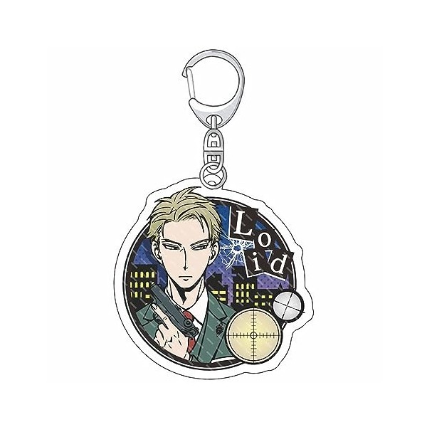 Spy x Family Acrylique Porte Clé Accessoires Anime Anya Forger Yor Forger Spy x Family Porte Clé Pendentif Ornement Voiture P