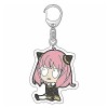 Spy x Family Acrylique Porte Clé Accessoires Anime Anya Forger Yor Forger Spy x Family Porte Clé Pendentif Ornement Voiture P