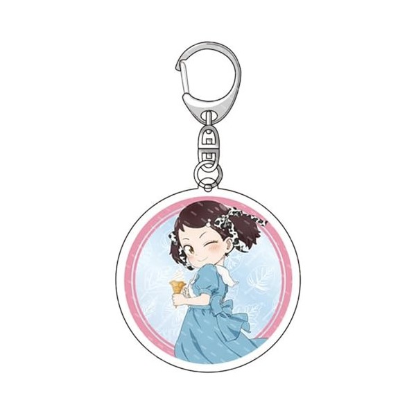 acsewater Spy x Family Mini Keyring Acrylic Spy x Family Keychains Anya Yor Loid Figure Pendant Hanging Ornament Accessory Ke